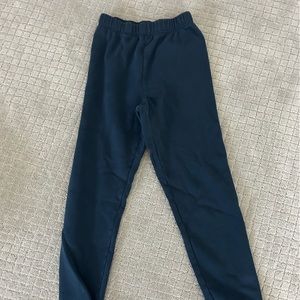 navy aritzia tna sweatpants
